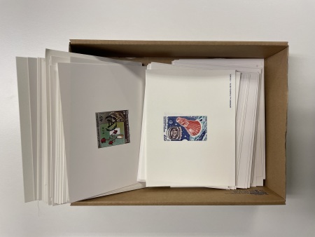 Stamp of Colonies françaises » Nouvelle-Calédonie Nouvelle-Calédonie bel ensemble de plus de 200 épreuves