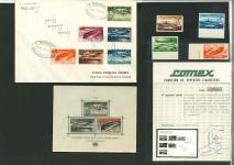 Stamp of Spain Spain 1938 Submarine service, cpl.set, min sheet & proofs