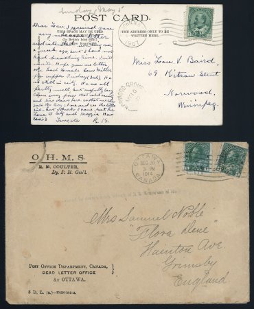Stamp of Canada 1914 wreck ambulance cover Canada, Great Britain, SS Ireland