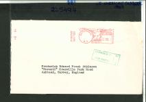 Stamp of United States » 1919 Issues onwards 1967 Accident cover USA Great Britain  SS AMERICAN CHARGER