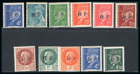 Stamp of France » Libération Pernay (Indre et Loire): type Mercure & Pétain, Mayer