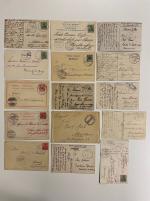 Stamp of Germany » German Navy Ship Post 1897-1917 WWI Marineschiffspost marine postcards & covers covers & cards