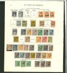 Stamp of Large Lots and Collections French Colonies - St. Pierre et Miquelon: 1885-1938 with an impressive group of early issues