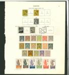 Stamp of Large Lots and Collections French Colonies - Gabon: 1886-1932 including 1889 15 on 5c (signed) and 25 on 20c,...