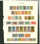 Stamp of Large Lots and Collections French Colonies - Ivory Coast: 1892-1933 with 1892 to 1f...