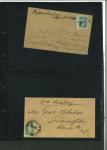 Stamp of United States » Confederate States Confederate States 1861-64, group of six fine covers and three stamps
