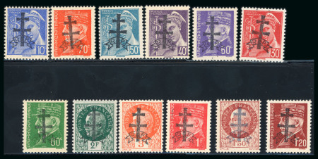 Stamp of France » Libération Morlaix (Finistère): Types Mercure, Pétain, série Mayer