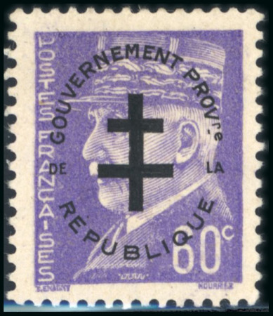 Stamp of France » Libération Paris (Gouvernement Provisoire): Type Pétain, Mayer