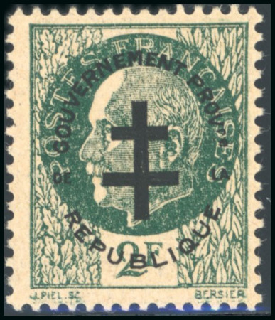 Stamp of France » Libération Paris (Gouvernement Provisoire): Type Pétain, Mayer
