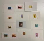 Stamp of Colonies françaises » Côte-d'Ivoire Côte d'Ivoire - Ensemble de + de 400 épreuves de luxe