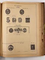 Stamp of Large Lots and Collections All World: 1840-1950, Two world collections.