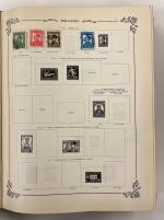 Stamp of Large Lots and Collections All World: 1840-1950, Two world collections.