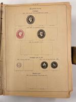 Stamp of Large Lots and Collections All World: 1840-1950, Two world collections.