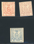 Stamp of Italian States » Parma 1857-59 Parma 3rd issue complete set mint hinged