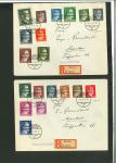 Stamp of Austria » Local Issues 1945 Austria local issues Mondsee cpl. on 2 covers