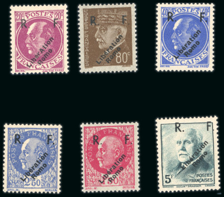 Stamp of France » Libération Romorantin (Loire et Cher): Type Pétain, série Mayer