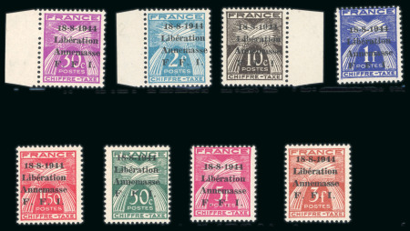 Stamp of France » Libération Annemasse (Haute Savoie): Type Gerbes, série Mayer