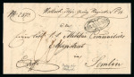 Stamp of Romania » Former Austrian Territory 1850 Romania Austria Cover 3Kr (2) CARANSEBES, 1st month of usage of Austrian adhesives