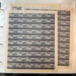 Stamp of Egypt » Collections Egypt 1953-1964, a large collection of more than 200 complete sheets and larger mint multiples, only commemorative stamps