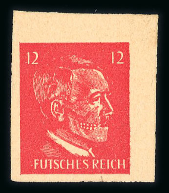 Stamp of France » Libération Faux de Propagande: Futsches Reich non dentelé neuf