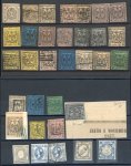 Stamp of Italy 1850-1862, nice collection mint */(*)/O, with a large