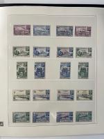 Stamp of Colonies françaises »  Grandes séries coloniales 1938-1946, En album, belle collection de Grandes Série