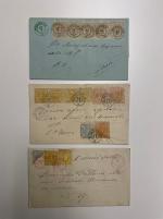 Stamp of Romania » United Principalities 1862-1864 Amazing collection of fourteen forged covers of this