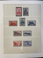 Stamp of France » Collections France dans une reliure Lindner collection **/*/obl