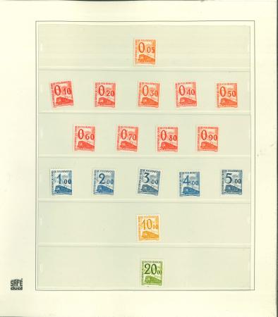 Stamp of France » Colis Postaux France timbres "petits colis" série YT n° 31/47, une