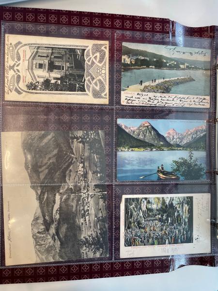 Stamp of Austria » Collections and Lots  Austria: 1901-1958 Large picture postcard album showing more than 350 cards mostly used from Austrian and Austrian Levant