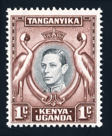 Stamp of Kenya, Uganda and Tanganyika » Kenya, Uganda and Tanganyika 1938-54 Kenya, Uganda and Tanganyika Definitives 1c errors