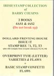 Stamp of Ireland » 1922-35 Overprint Collections The Arthur Stokes collection of minor overprint varieties and flaws on the Dollard Issue