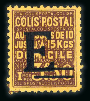 Stamp of France » Colis Postaux 1941, non émis Maury/Spink n° 166B *, signé Brun, cote