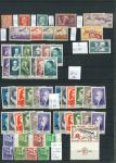 Stamp of France » Collections 1902-64, France, lot de timbres neuf **