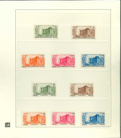 Stamp of Colonies françaises »  Grandes séries coloniales 1939, Grande Série Coloniale Révolution complète