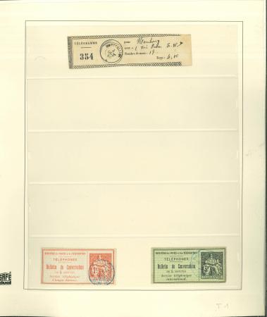 Stamp of France » Téléphone France superbe collection de timbres téléphone la plupart