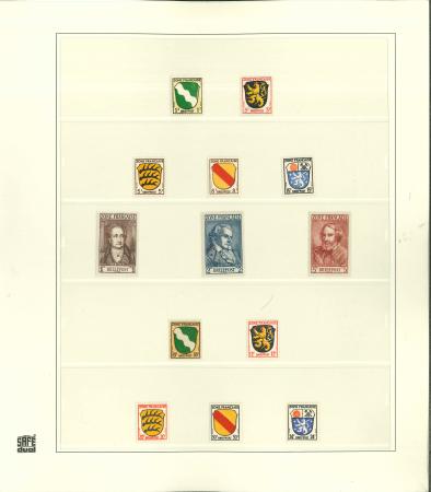 Stamp of Colonies françaises » French Occupation Rhine Palatinate Allemagne/ZOF les trois zones Bade, Rhénanie et Würtemberg