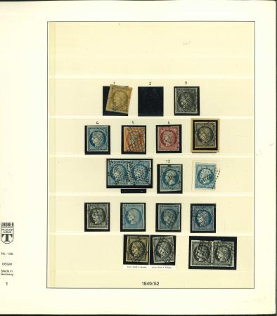 Stamp of France » Collections France belle collection de classiques neufs/oblitérés