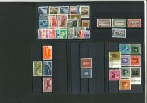 Stamp of Liechtenstein 1912-1955. Nice little good values **/*/used selection