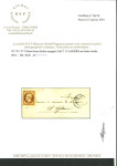 Stamp of France » Présidence de 1852 1852, Y&T n° 9 oblitéré sur lettre de 1853, càd T15