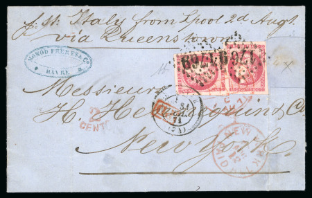 Stamp of France » Emission de Bordeaux 1870 1871 France 80c Bordeaux (2) used