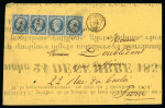 Stamp of Colonies françaises » Colonies Francaise Collections et Lots 1860-1875, Lot de environ 25 lettres classiques (dont