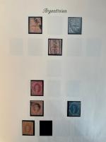 Stamp of Large Lots and Collections Argentina : 1858-1960. Nice mint and used collection