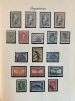 Stamp of Large Lots and Collections Argentina : 1858-1960. Nice mint and used collection