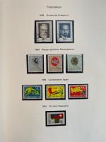 Stamp of Large Lots and Collections Liechtenstein : 1917-1994. In an album, nice used collection