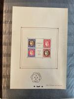 Stamp of France » Collections 1900-1959, Dans deux gros classeurs, bel ensemble très