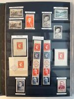 Stamp of France » Collections 1900-1959, Dans deux gros classeurs, bel ensemble très