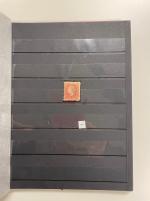 Stamp of St. Vincent 1862-97 accumulation of the earlier issues in small