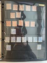 Stamp of Trinidad and Tobago » Tobago 1882-96 mint stock (with a little used) on Hagners in an album