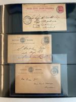 Stamp of British Guiana » Collections 1879-1960s, Postal stationery and postal history collection in 2 albums